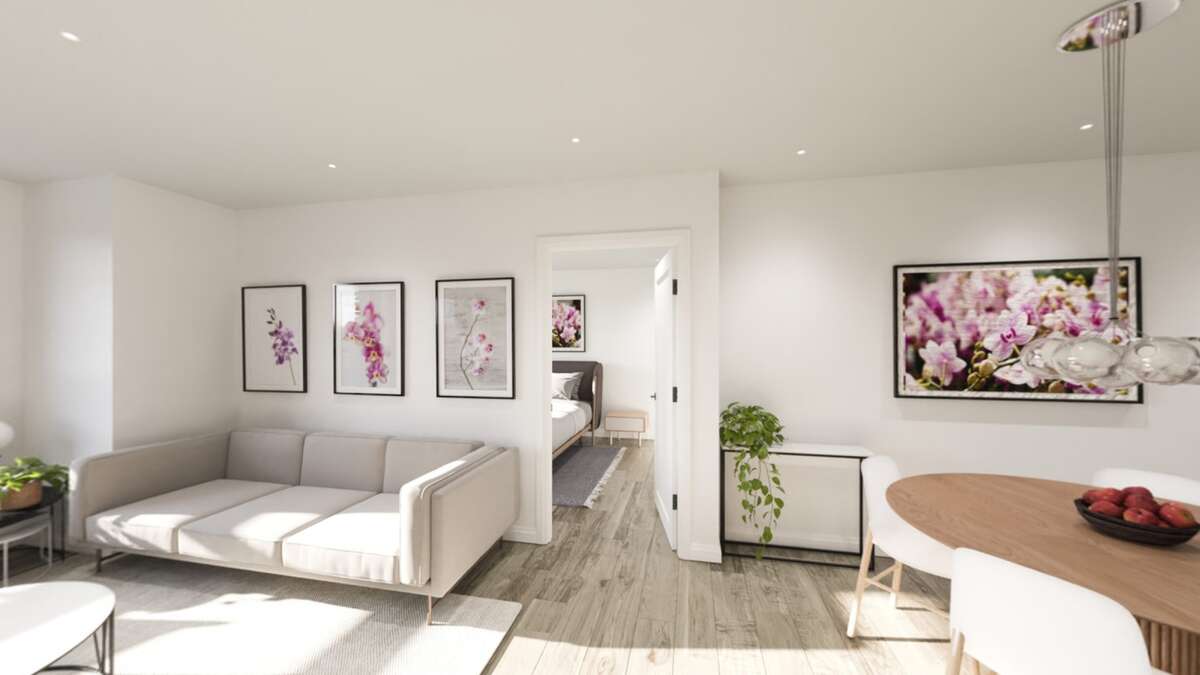 Carnation 1167 sq.ft., 2 bedrooms + 2 bathrooms - 20GreenArbourWay.com