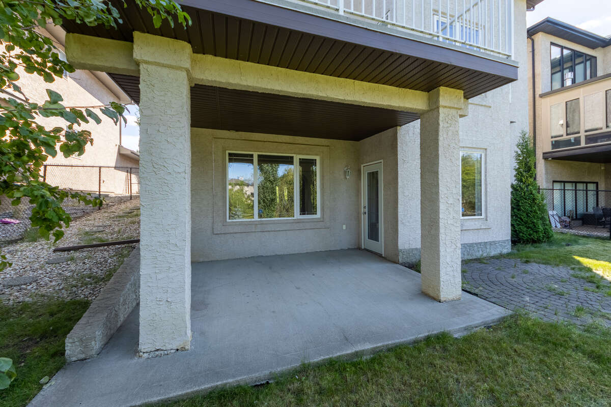 Walkout Basement Door to Patio