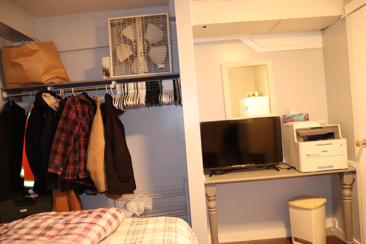 Basement bedroom view 3