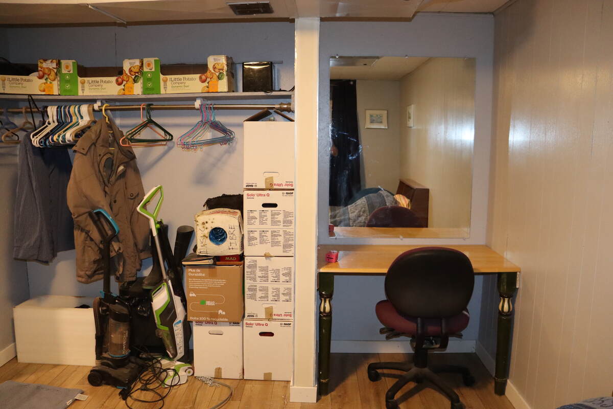 Basement bedroom 2 view 2