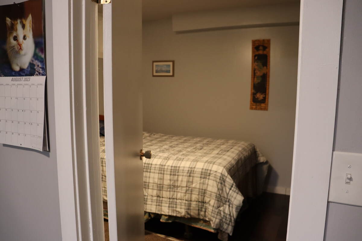 Basement bedroom view 2