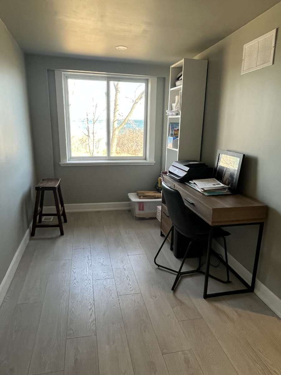 upstairs office with water view-could be turned into a nursery