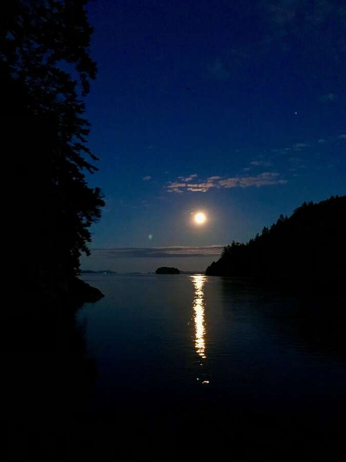 Sunset at Dodd Narrows