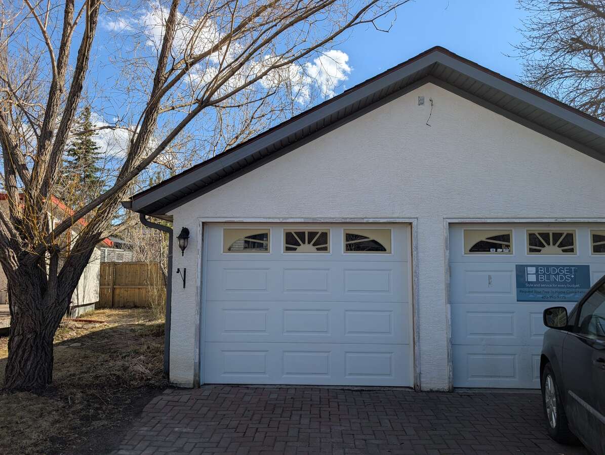 Double Garage with Driveway