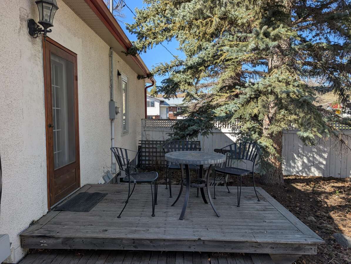 East deck