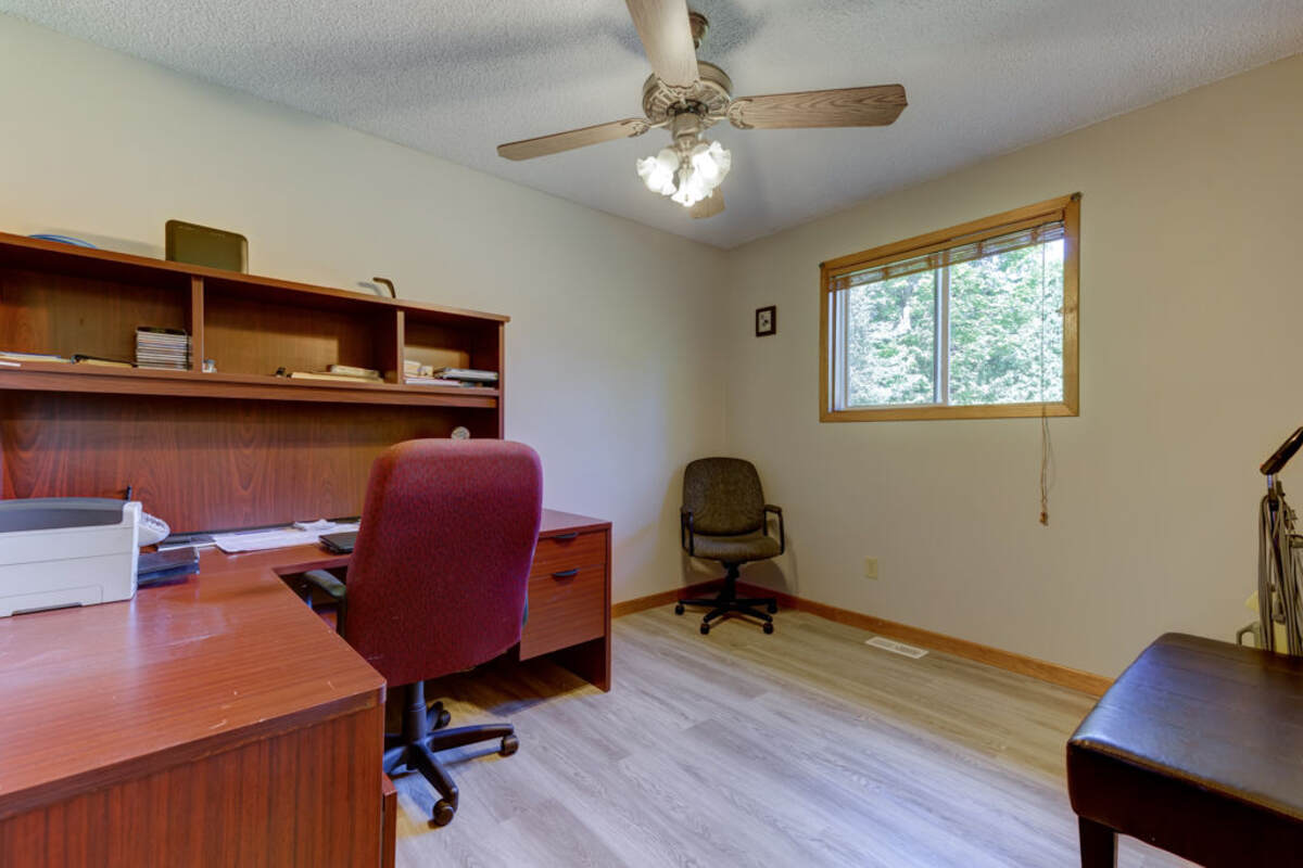 13 Cedar, interior, bdrm. (office  at the time).