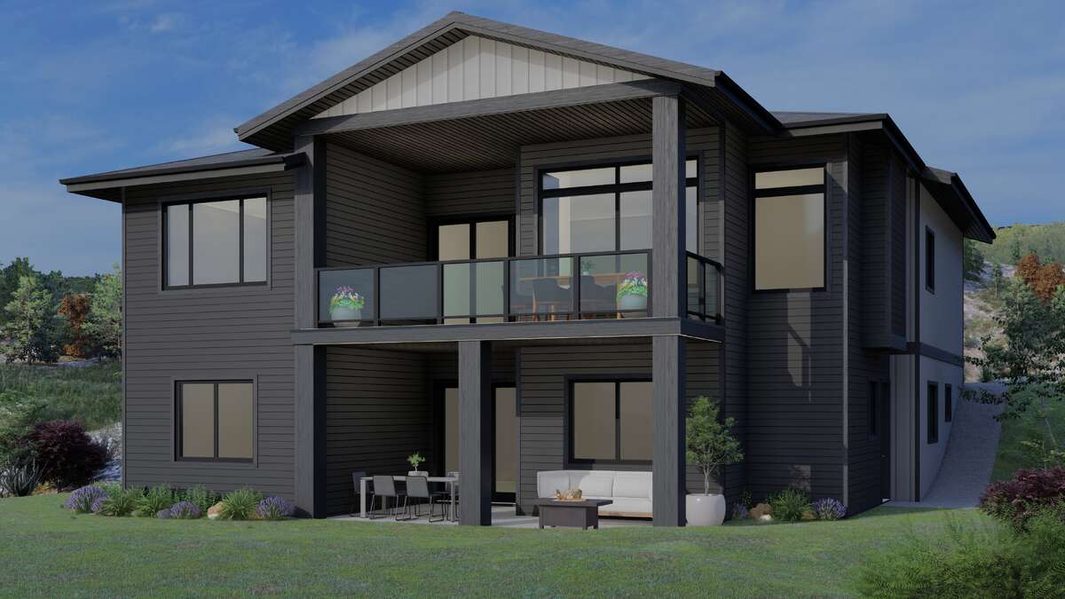 Original design rendering of finished home. Actual finishes may vary.