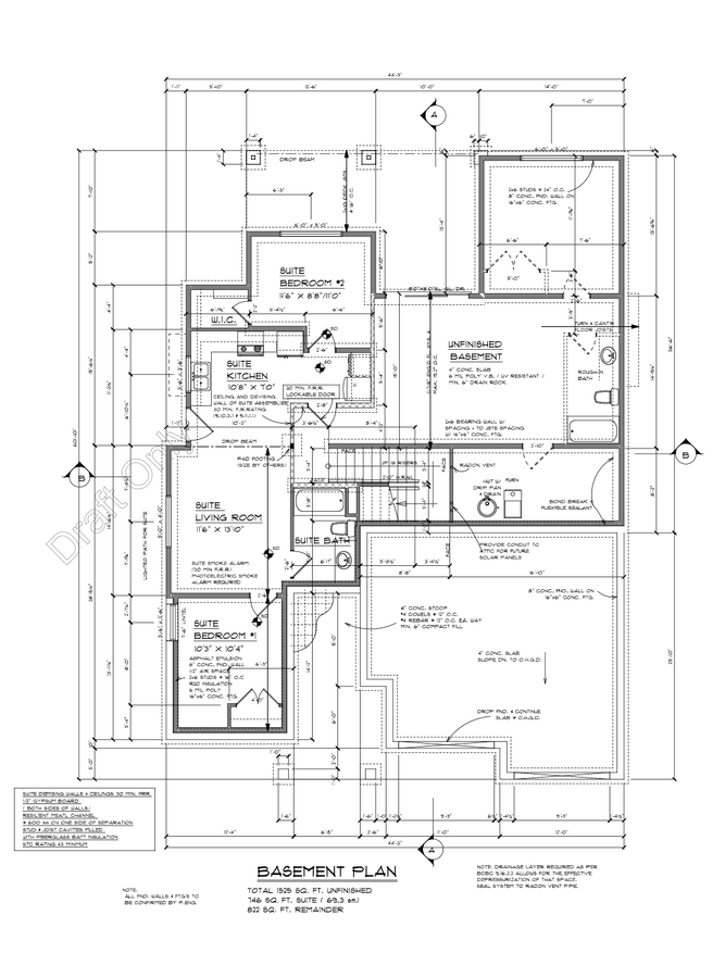 Basement plan