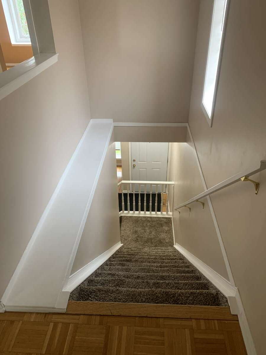 Stairs Facing Entrance Door