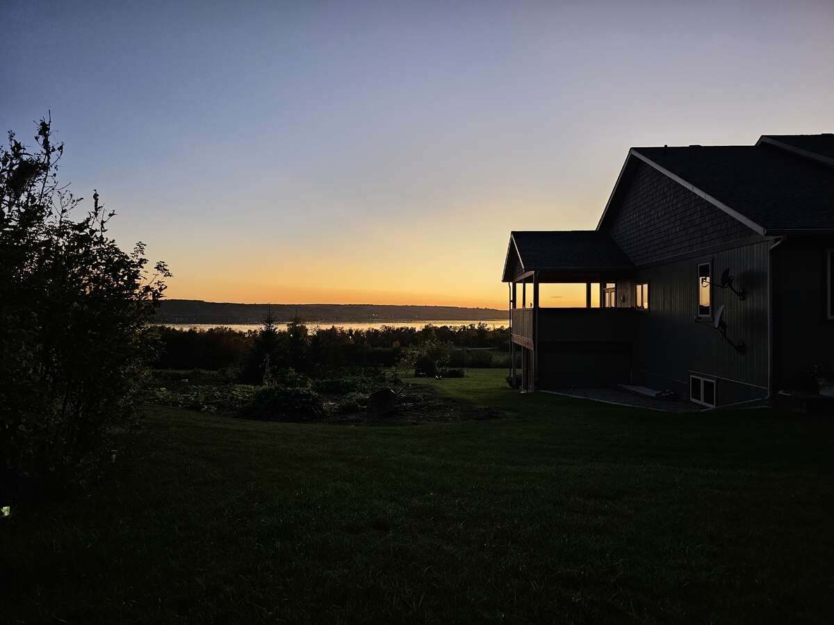 Echo Lake view from Deck