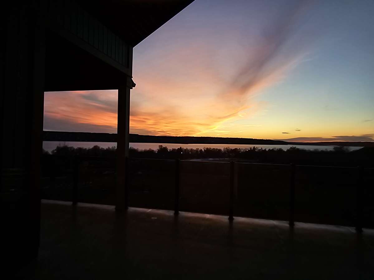 Echo Lake view from Deck