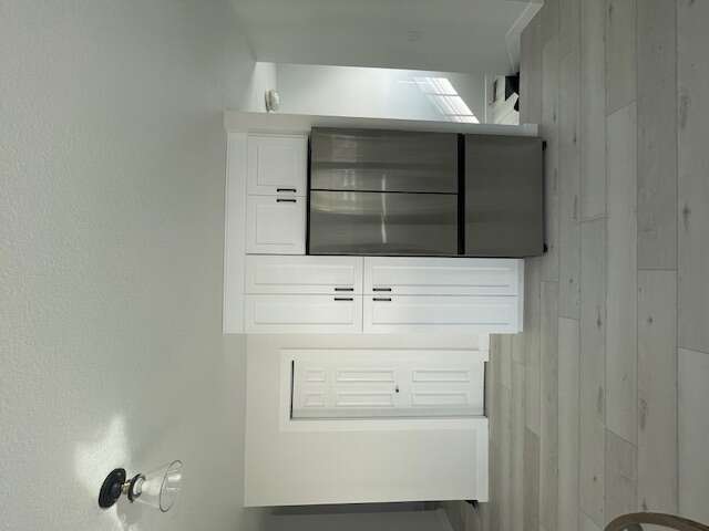 Kitchen pantry @ new fridge