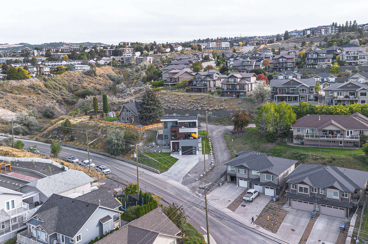 Ariel View of Corner Lot