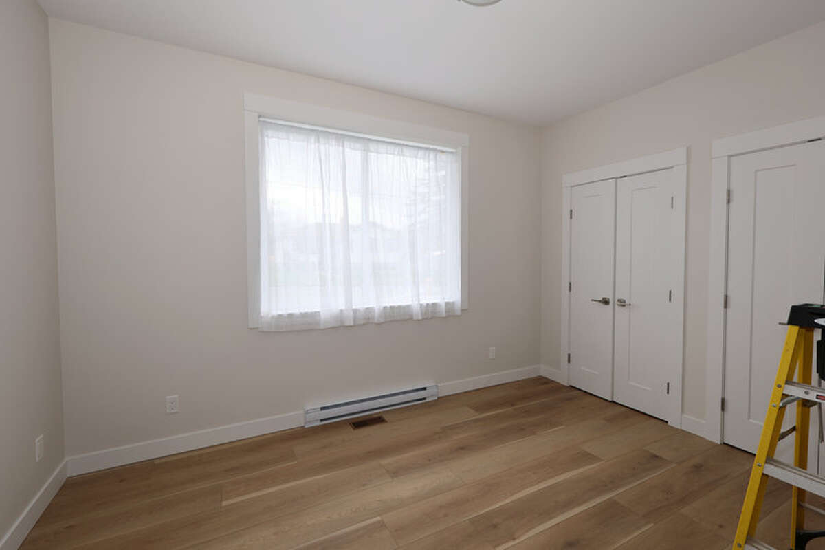 Rear power garage door