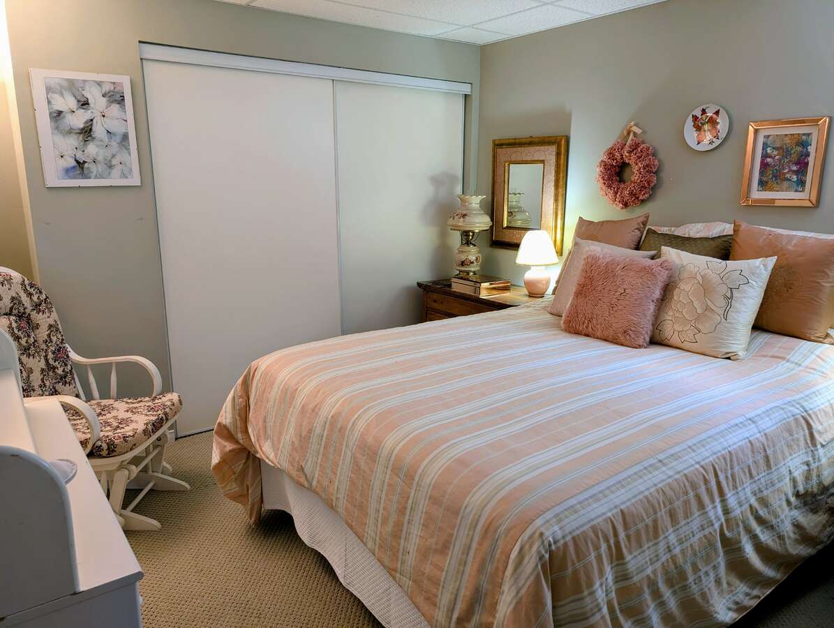 3rd bedroom - walk out to patio