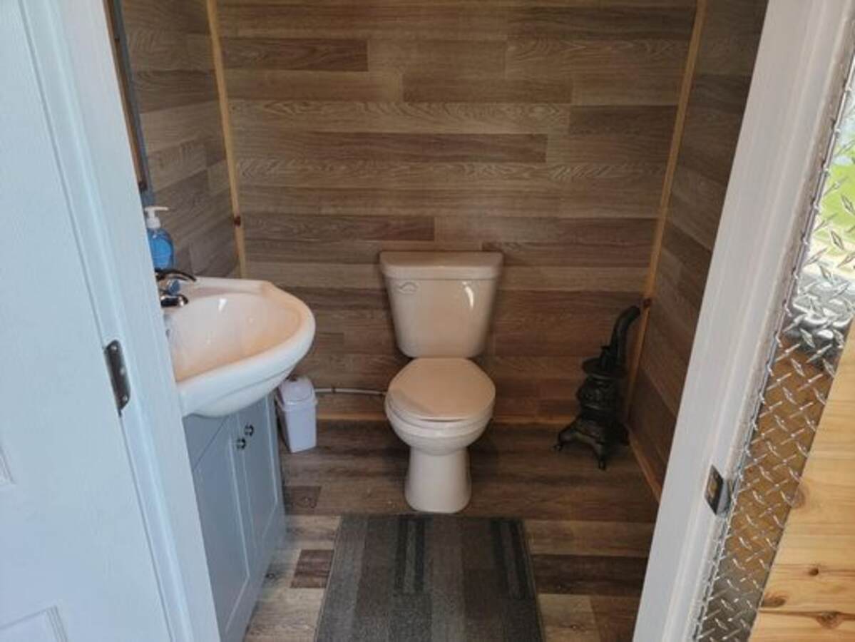 Washroom in Garage