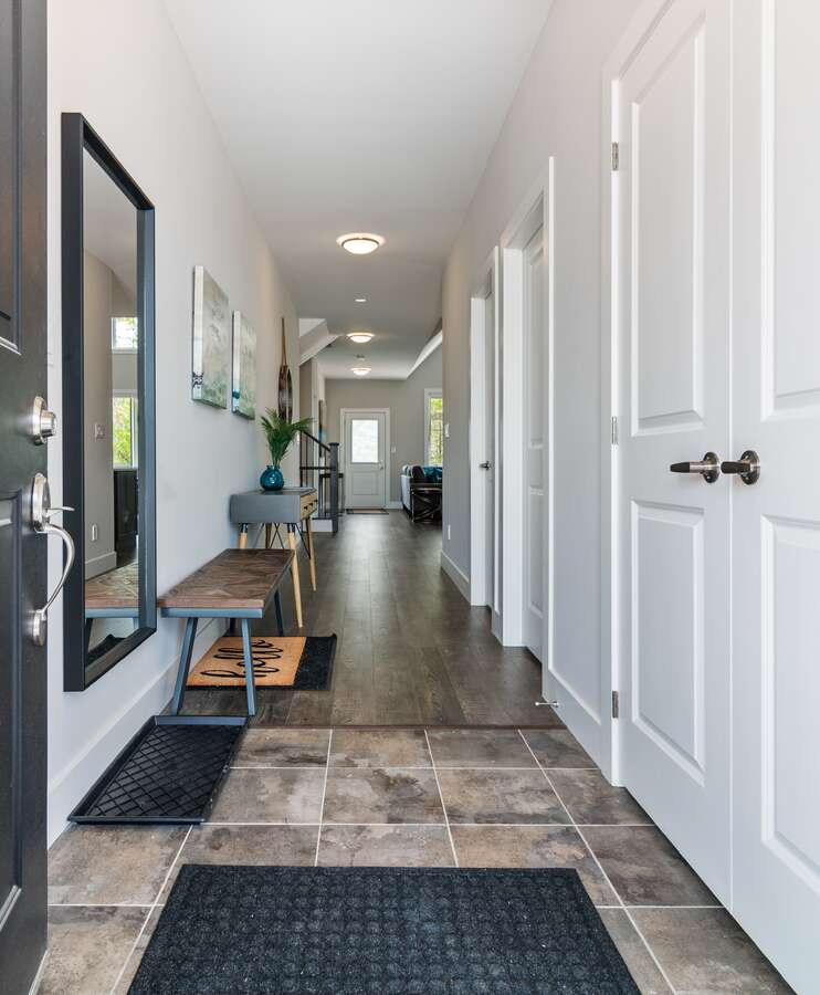 Entrance to house - main floor