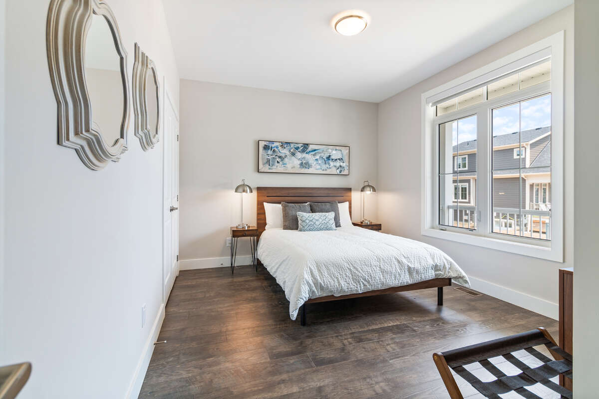 First Bedroom/Den on immediate right when entering house - closet on left