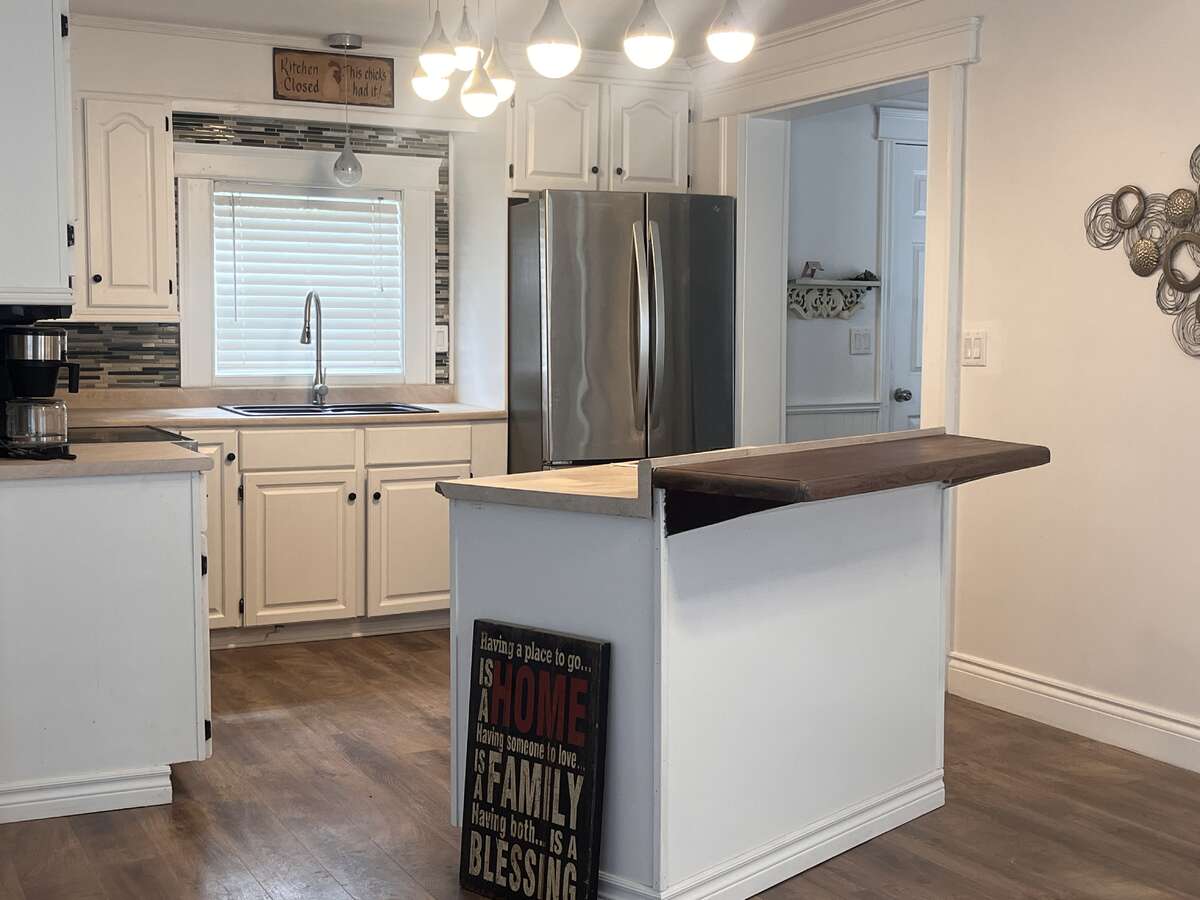 Kitchen View from Living/Dining Area