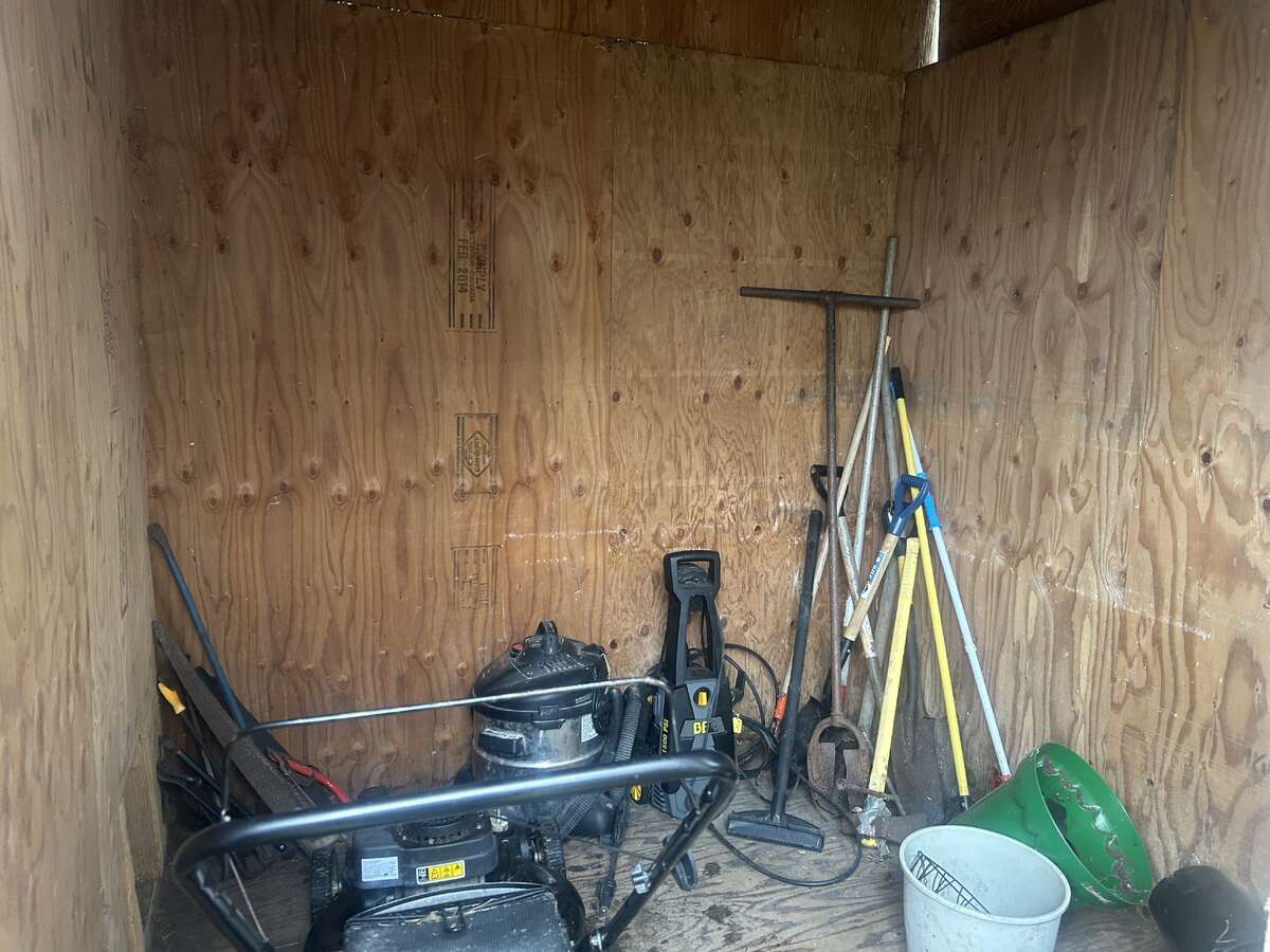 Storage Shed Interior