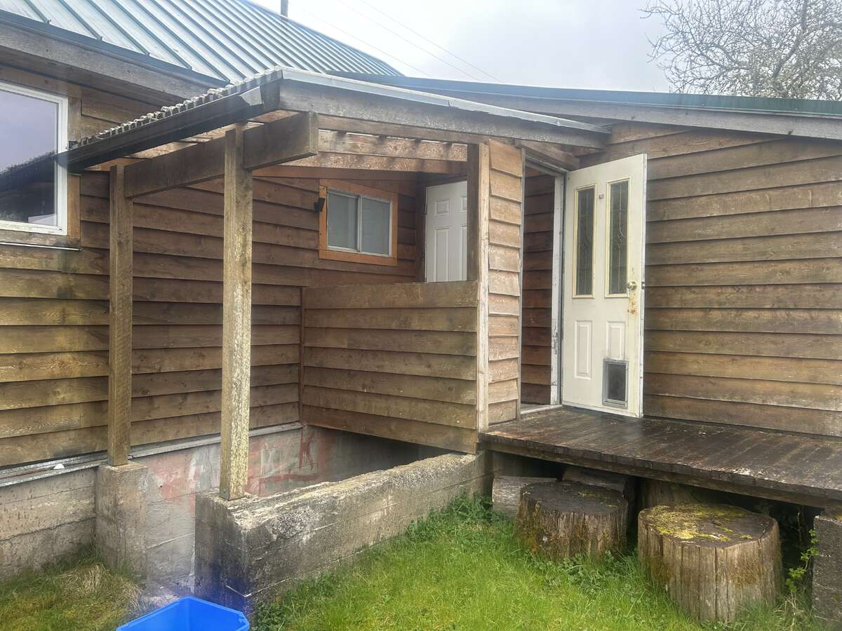 Back porch and Basement access