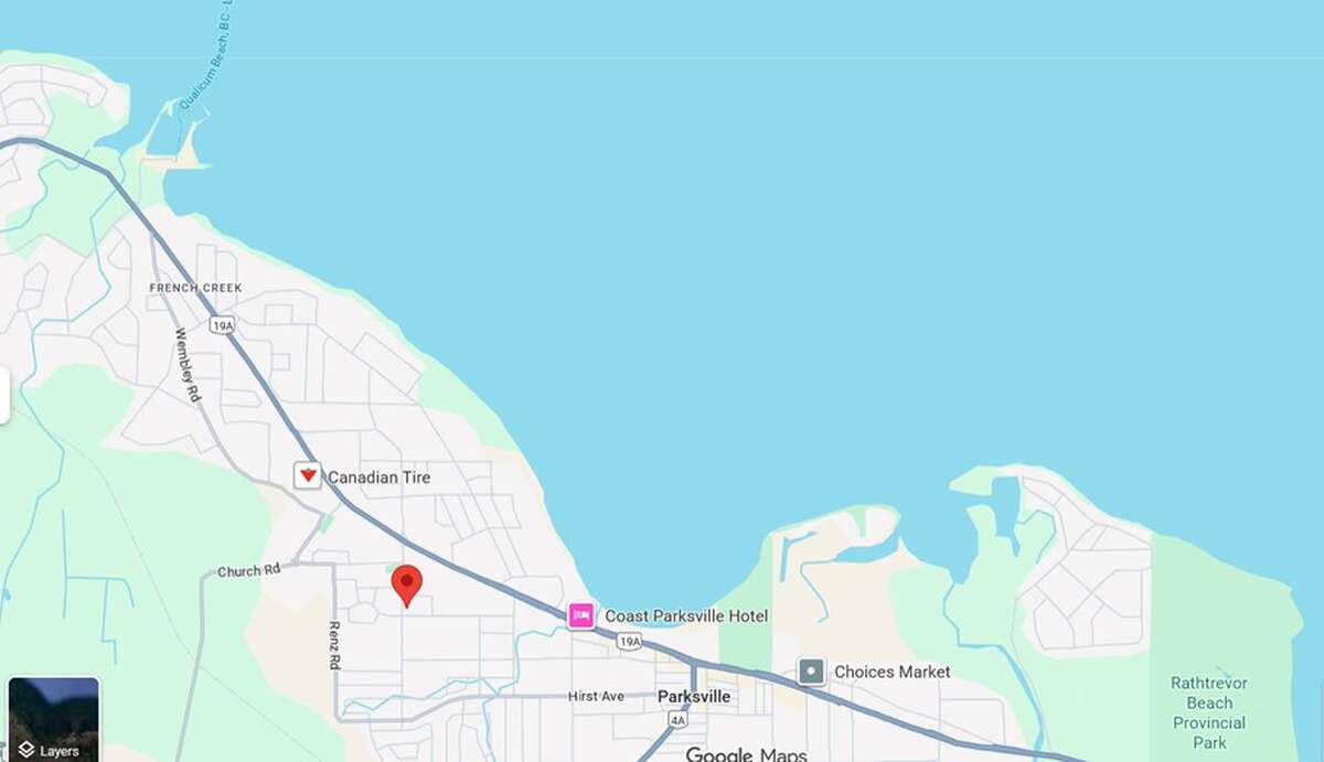 Close to French Creek Marina and Rathtrevor Provincial Park