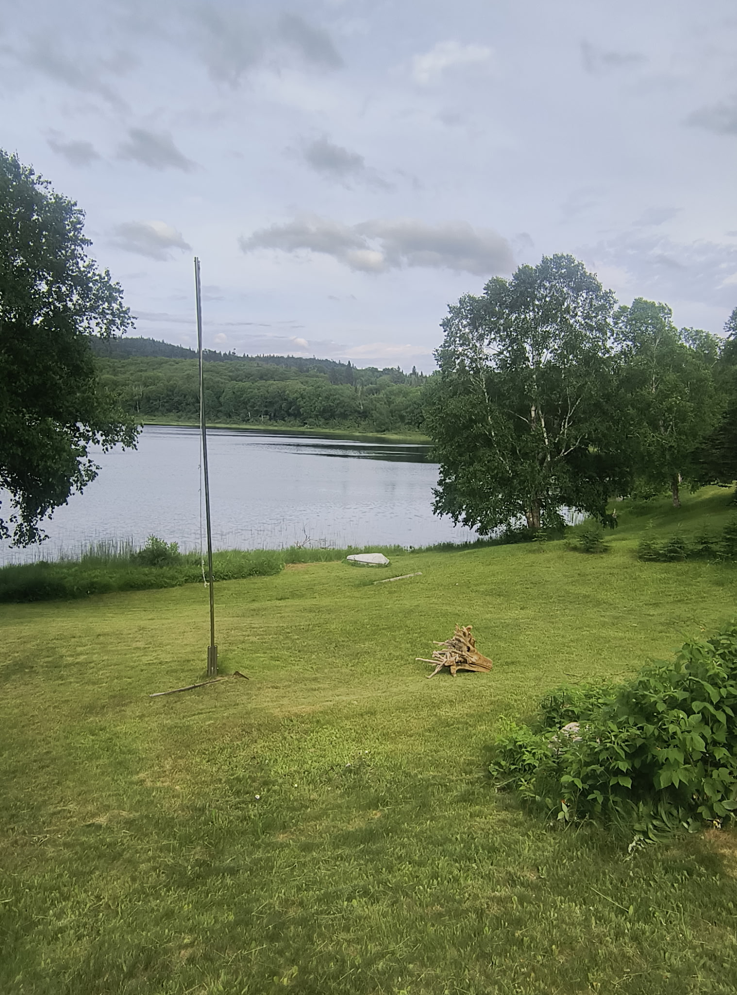 Freehold Waterfront  Camp with Acreage