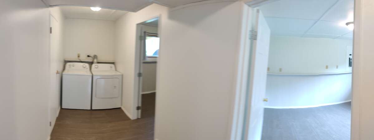 basement laundry, and bedrooms