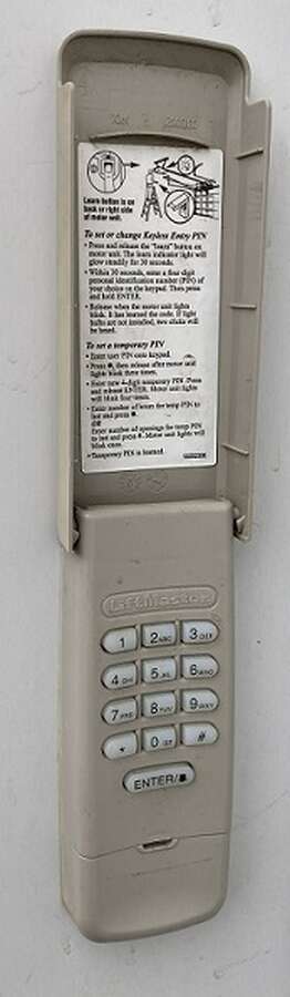outdoor and indoor keypad door openers