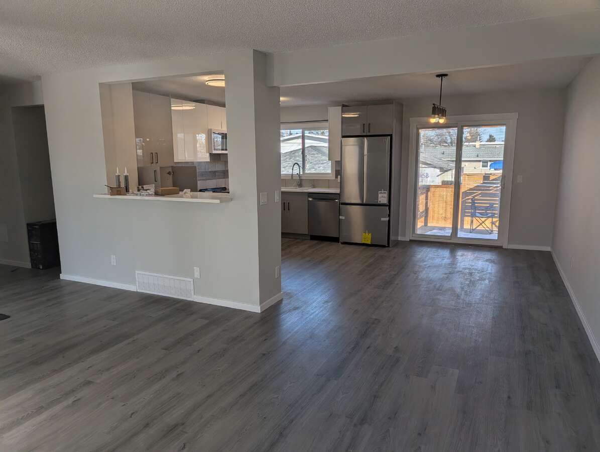 Main floor dining area