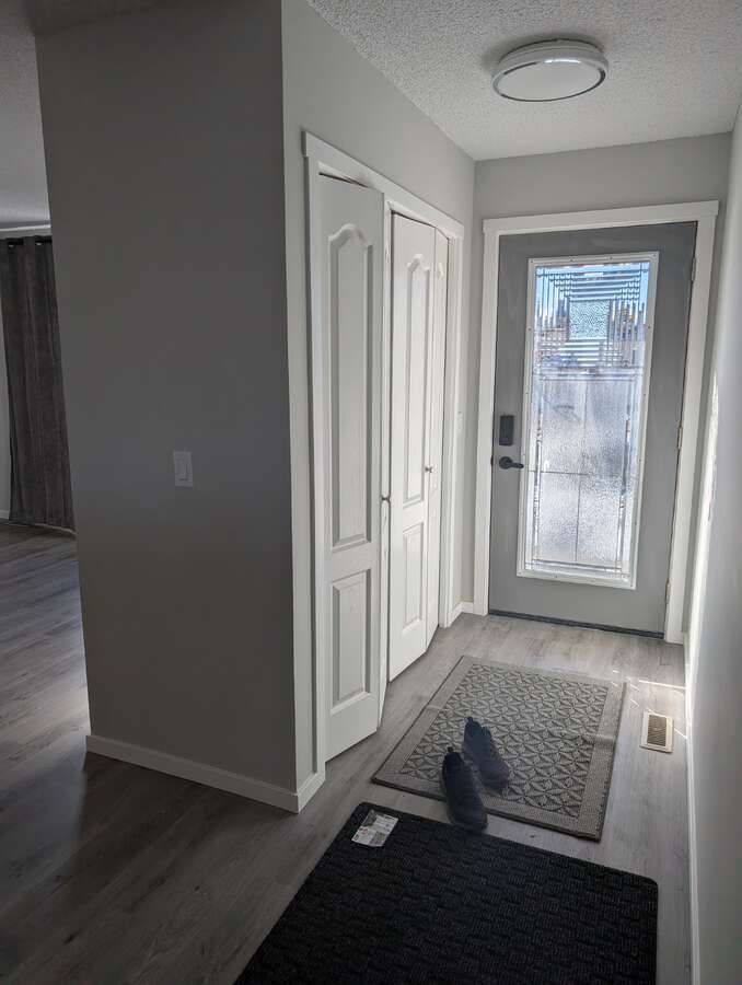 Main floor entrance view from inside
