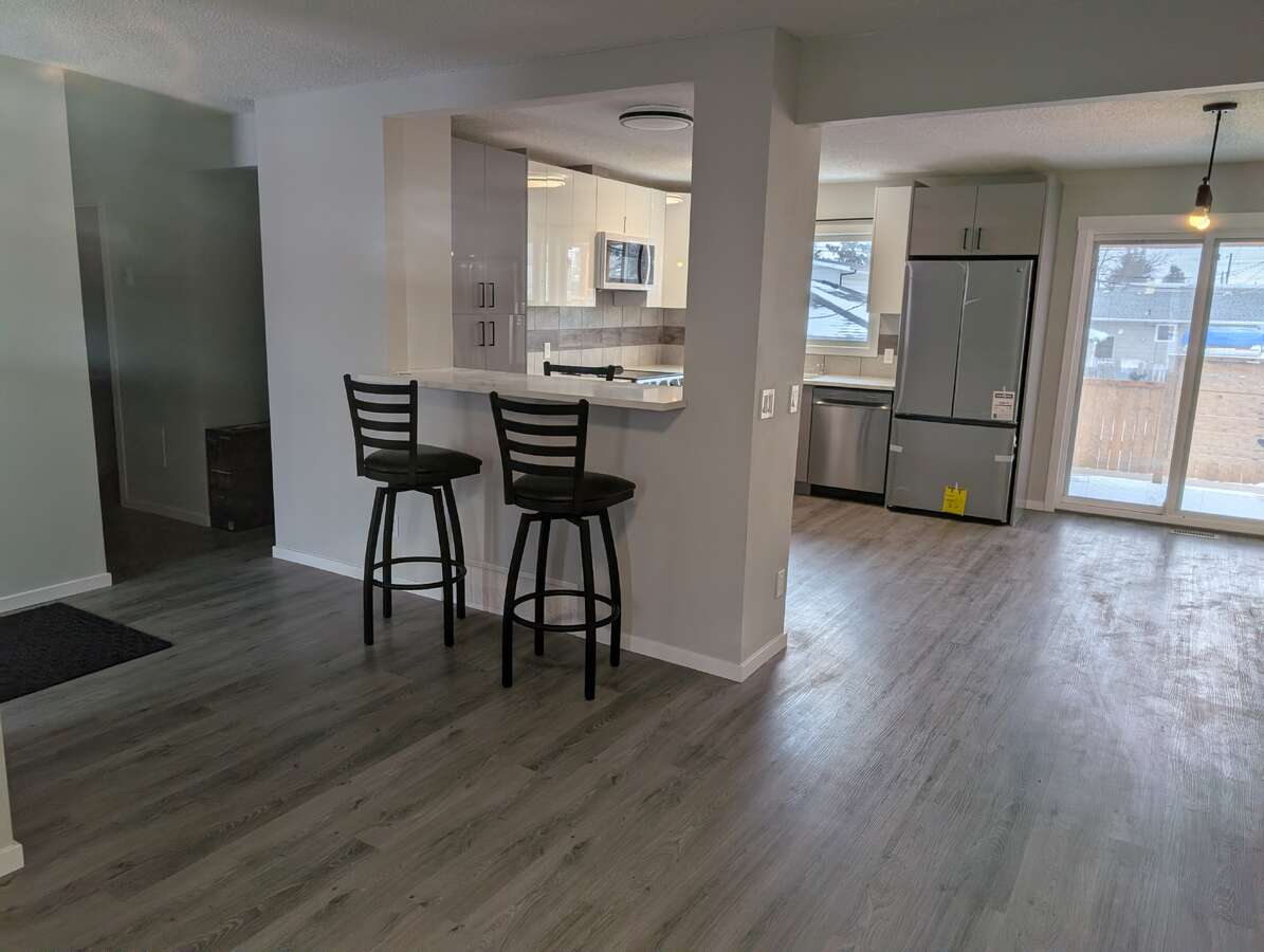 View from living room