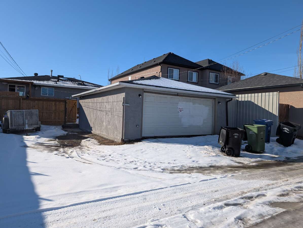 Double garage