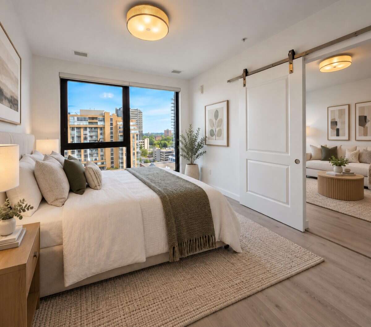 Spacious 1-Bed at Circa 1877 w/ Skyline Views