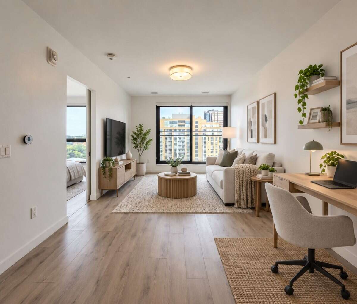 Spacious 1-Bed at Circa 1877 w/ Skyline Views
