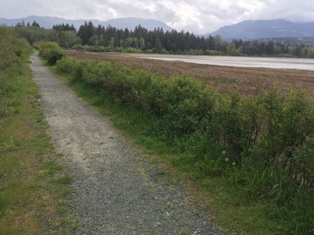 Start of walking trail...Right next to beach access