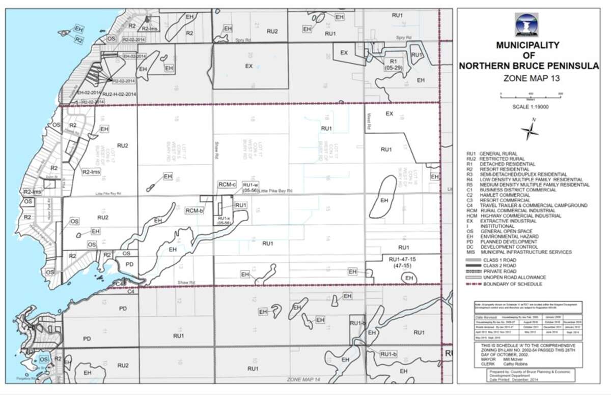Zoning Map for 6 Dunn