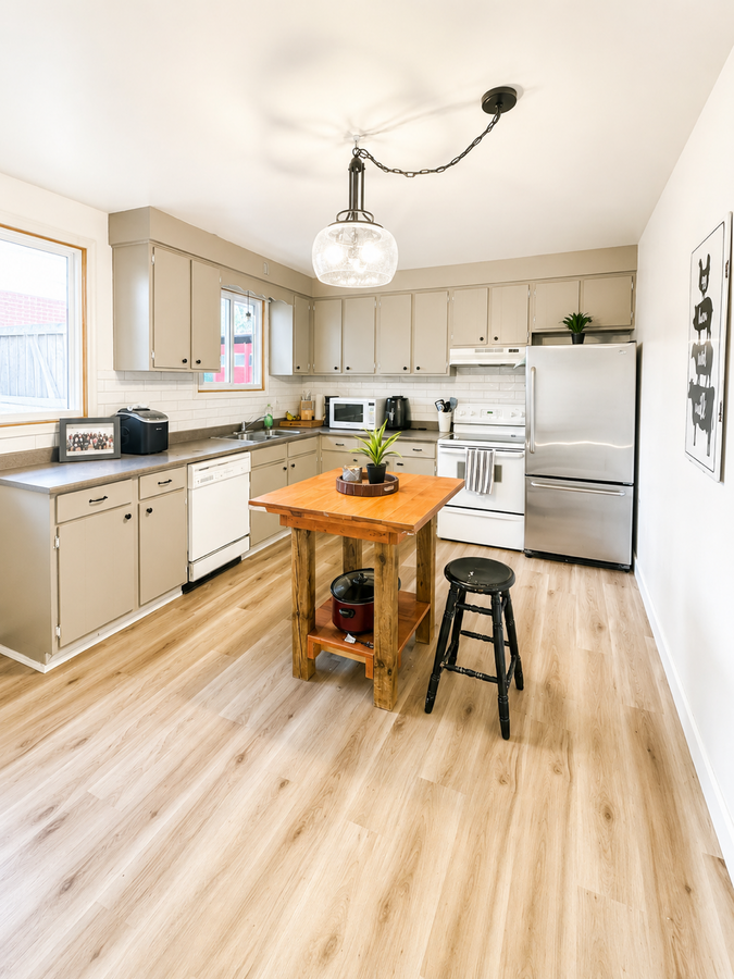Updated Home on Quiet  Deadend Street