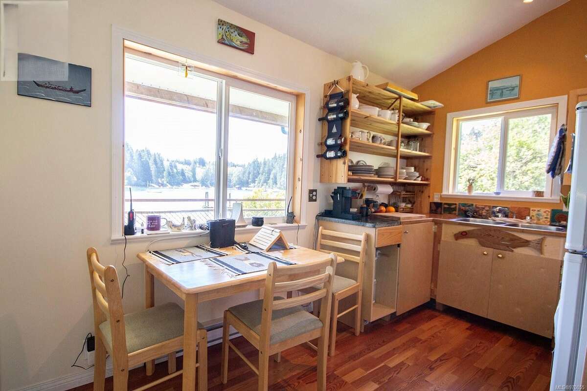 That little woodstove is a great backup to the electric heat.