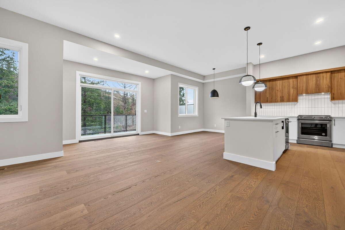 Kitchen + Dining + Living