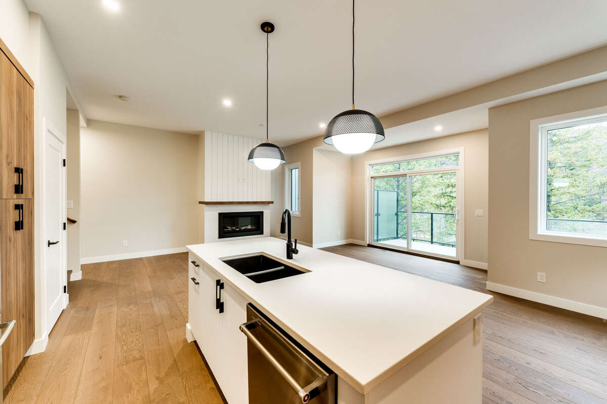 Kitchen + Dining + Living