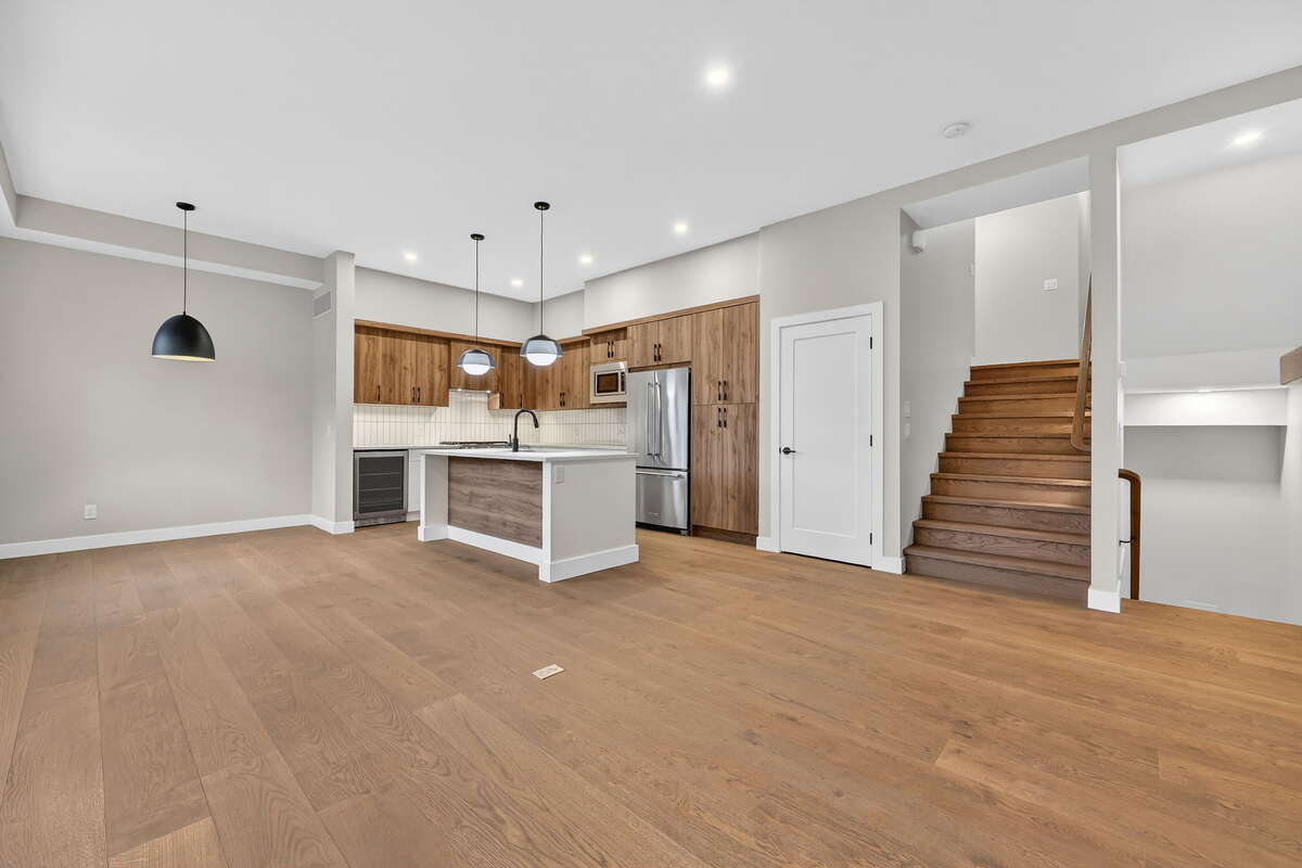 Kitchen + Dining + Living