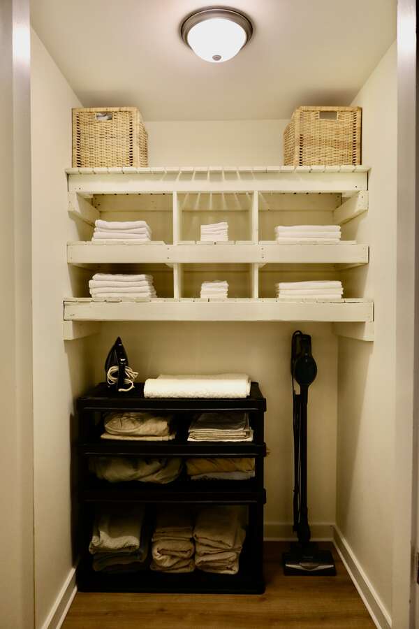 Linen Closet, Upper Floor