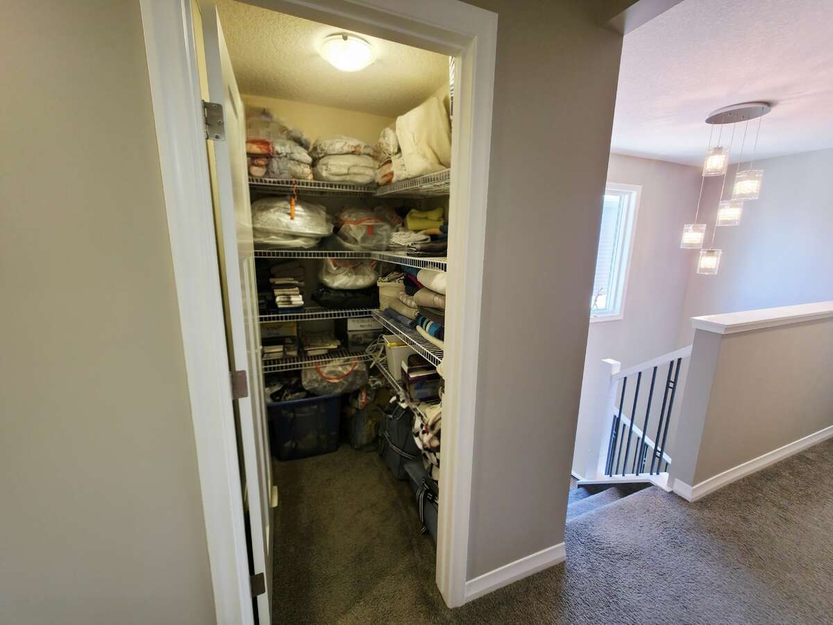 UPPER LEVEL - AMAZING LARGE WALK-IN LINEN CLOSET