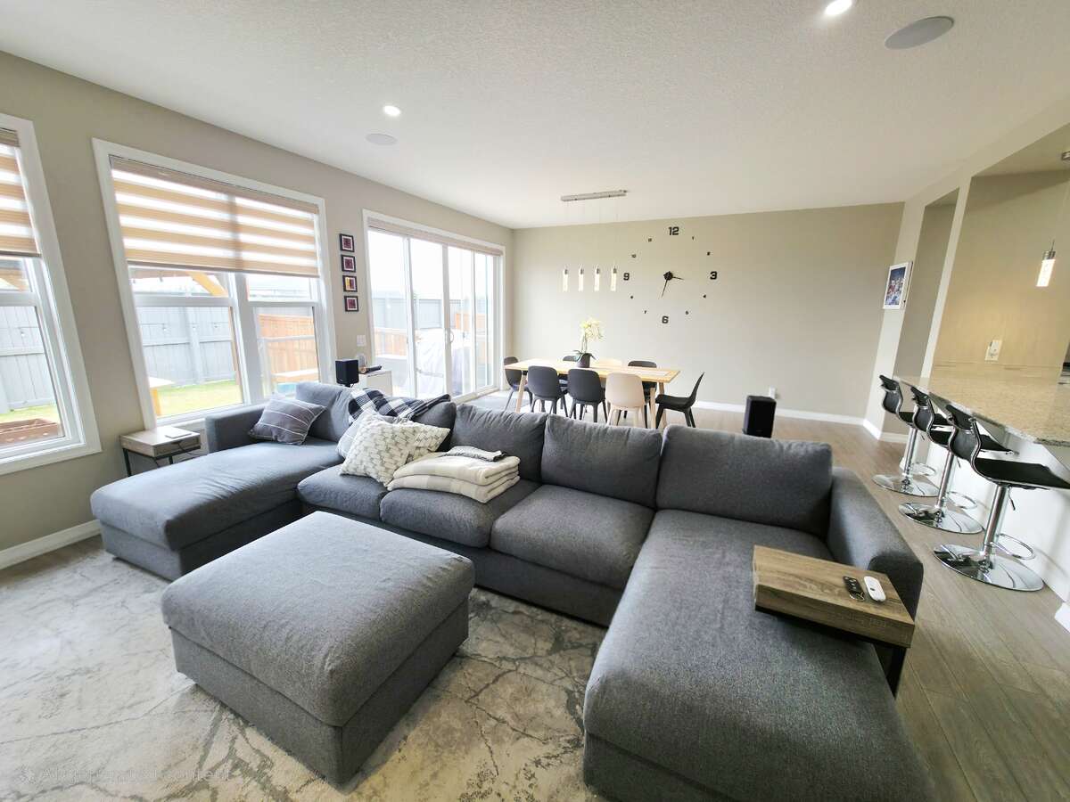 MAIN LEVEL - HUGE OPEN CONCEPT LIVING ROOM / DINING AREA