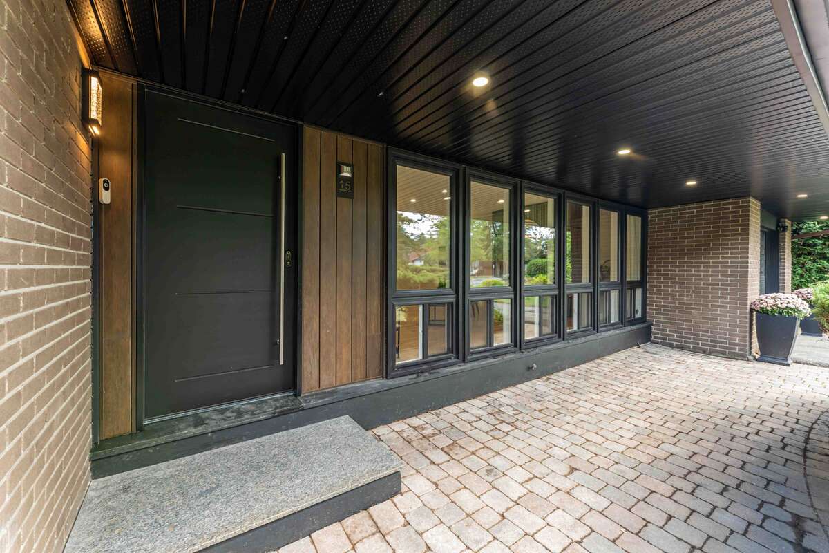 Steel Siding, new windows, granite front step