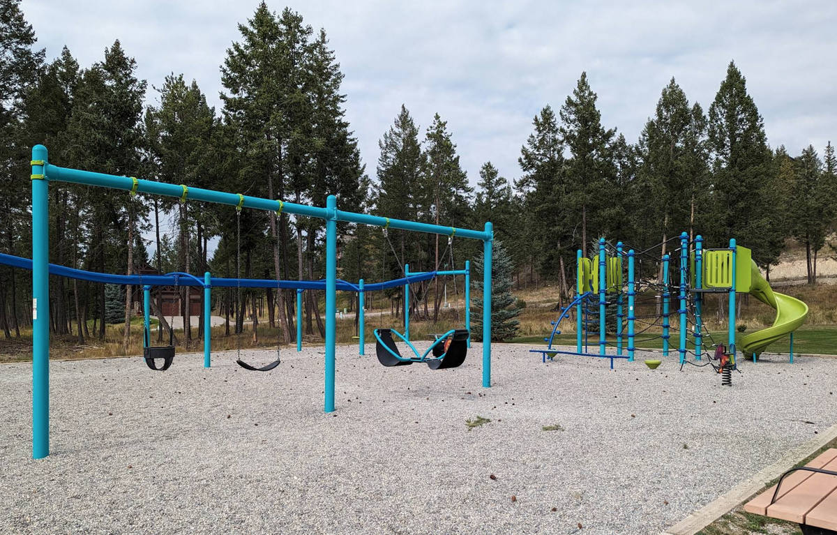 Kids love this park only steps away!
