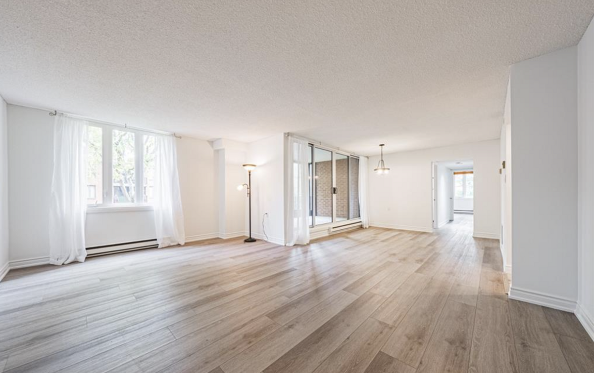 living and dining room