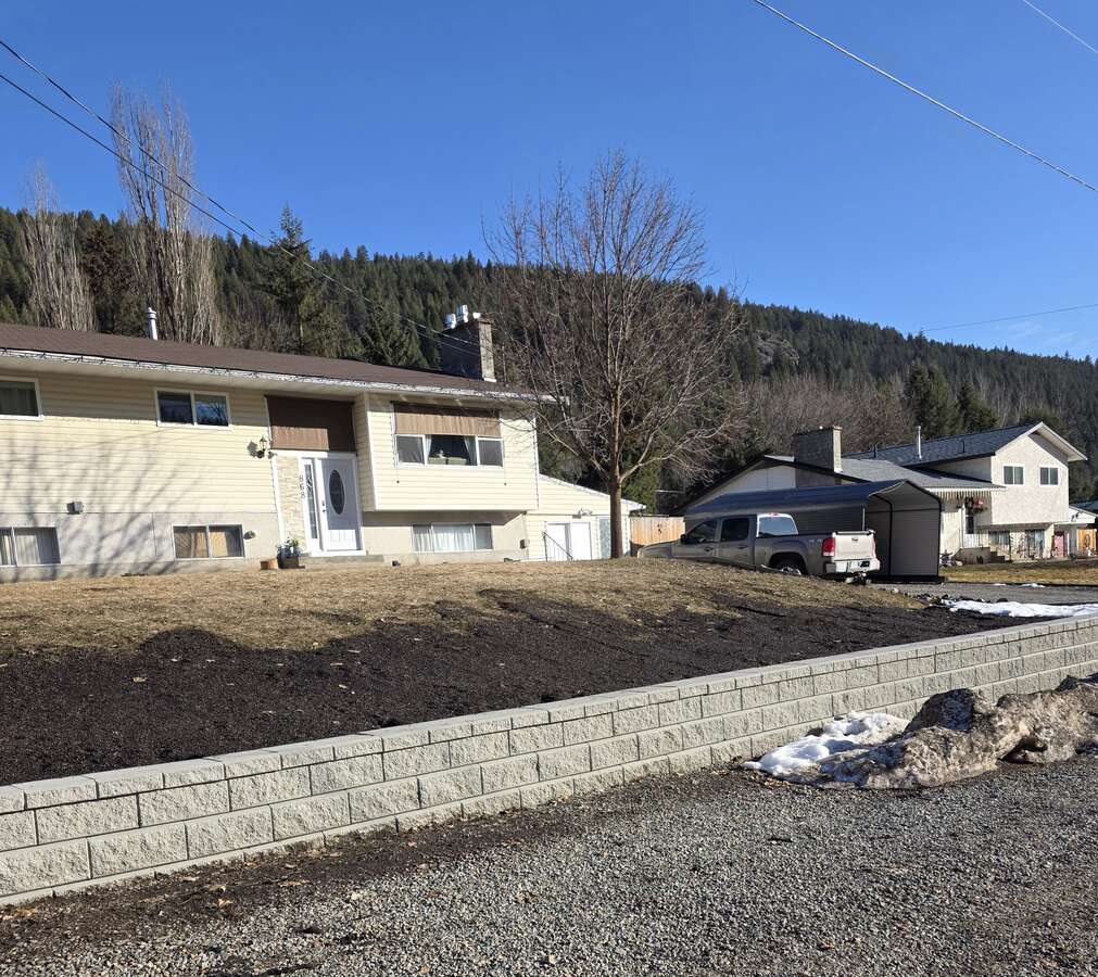 Move in ready home in Greenwood. BC
