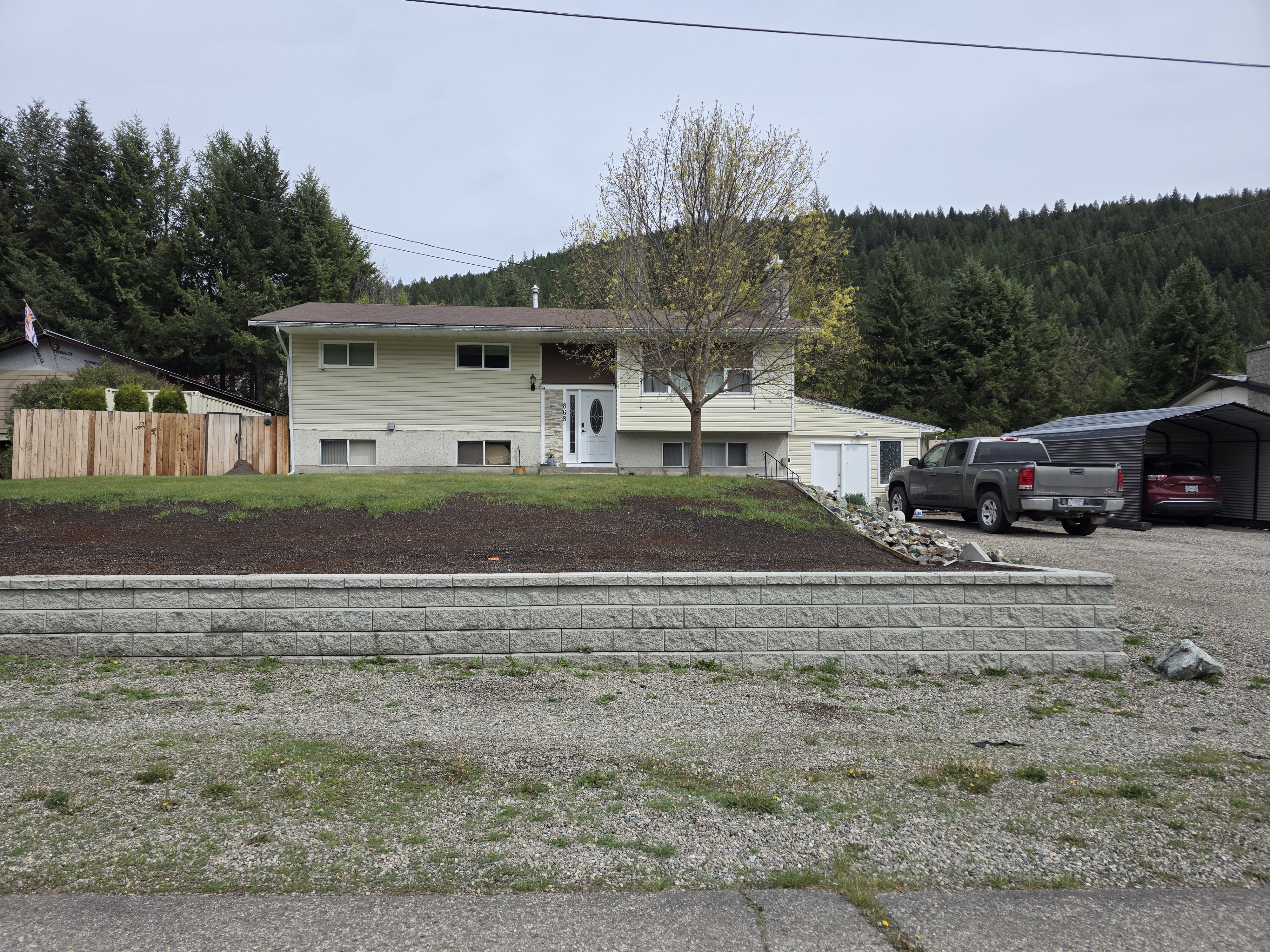 Move in ready home in Greenwood. BC